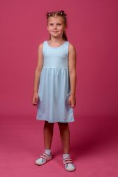 Платье 11710 детское голубой